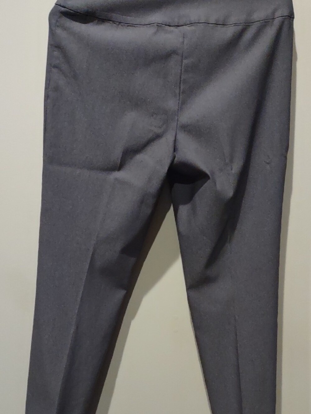 NIC+ZOE Wonder Stretch Charcoal Gray Dress Pants - Slim Taper Career Work 8 - Picture 5 of 7